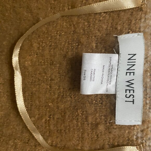 Nine West Poncho Sweater Women's Size: OS CUTE Fringe - Picture 6 of 6